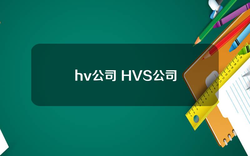 hv公司 HVS公司